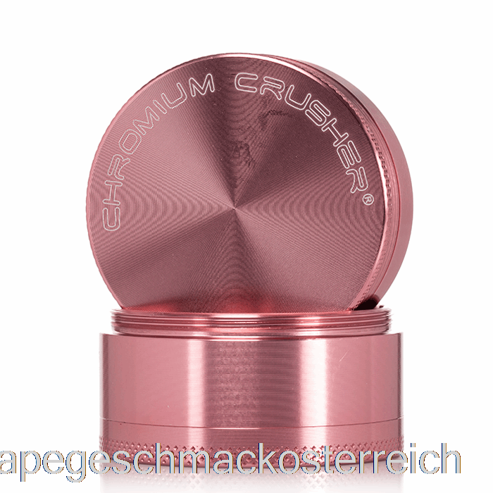 Chrom Crusher 2,2 Zoll 4-teiliger Grinder Pink Vape Geschmack